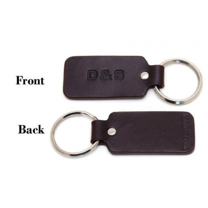 Leather Keychain