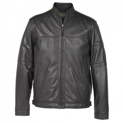 Men’s Black Leather Jacket