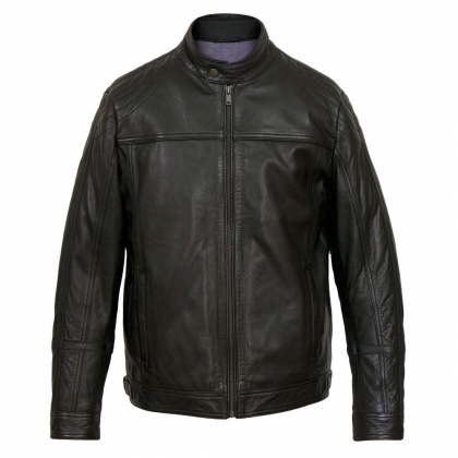 Men’s Black Leather Jacket