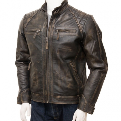 Motorbike Leather Jacket